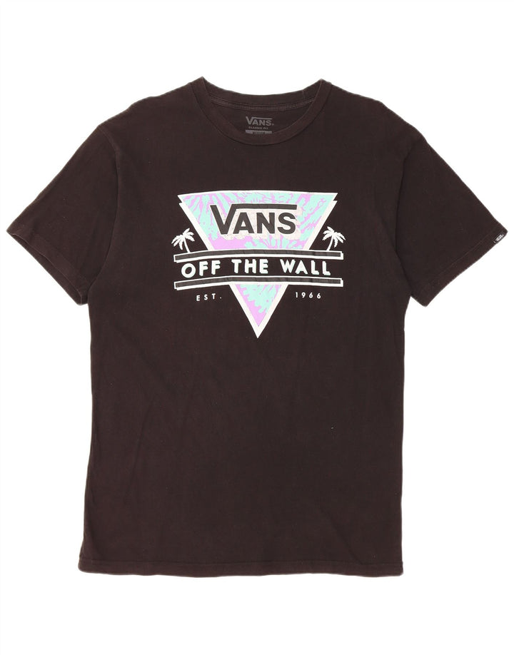 T-shirt grafica da uomo con vestibilità classica VANS, media, nera