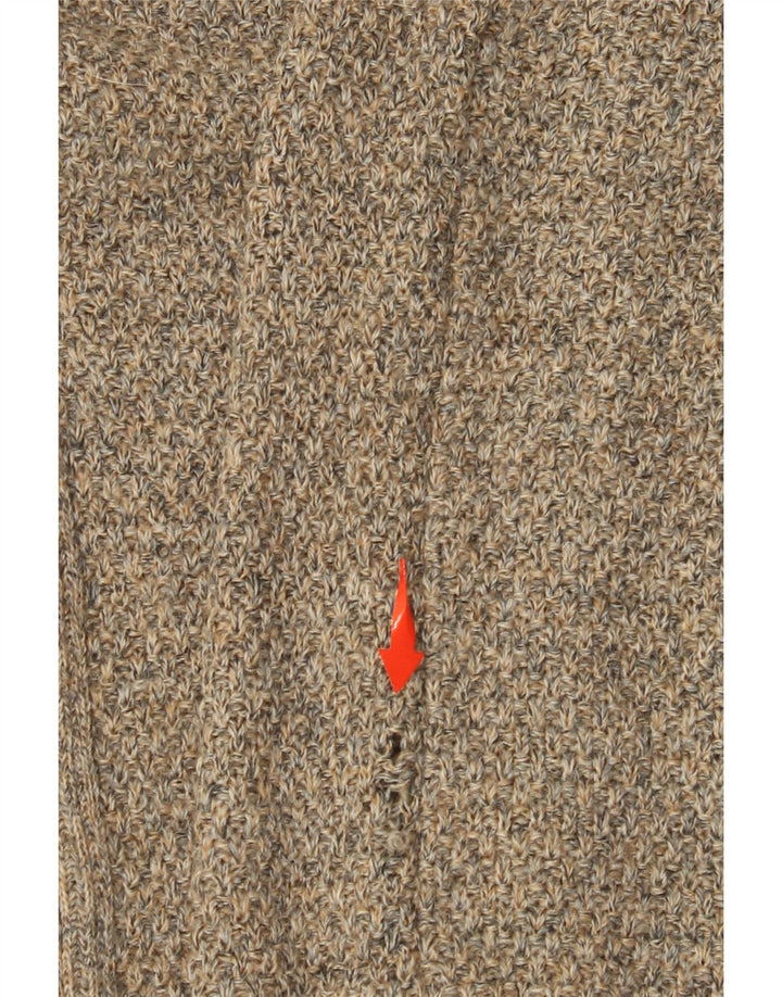 Maglione cardigan senza maniche vestibilità ampia da uomo C&A IT 46 piccolo acrilico grigio