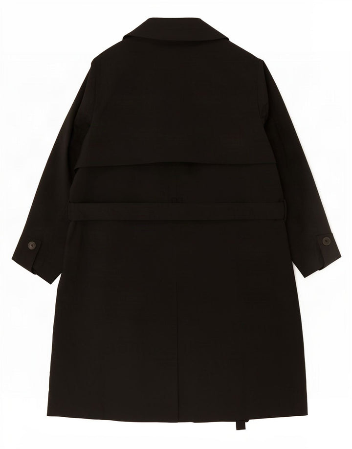 Trench doppiopetto da donna Marks & Spencer UK 20 2XL Nero