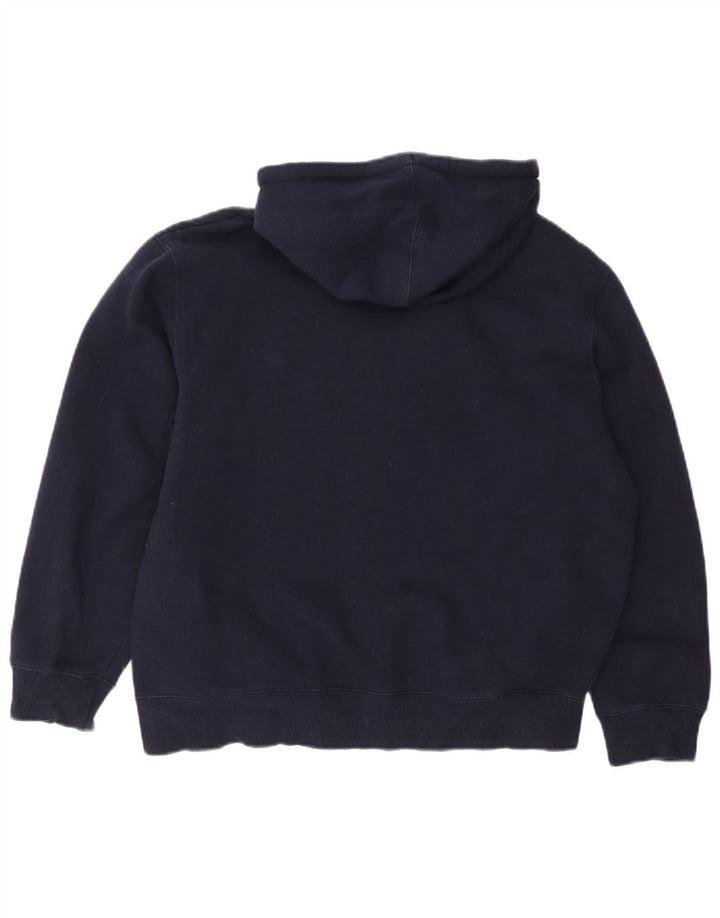 Maglione con cappuccio grafico da donna FILA UK 14 medio blu navy