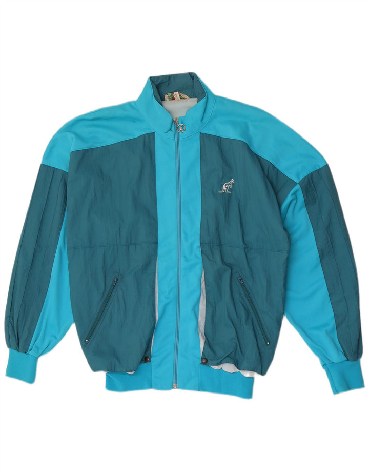 AUSTRALIAN L'ALPINA Giacca da tuta da uomo IT 50 Blu medio Colourblock