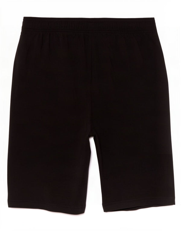 Adidas Boys Graphic Sport Shorts 15-16 Years Black Cotton