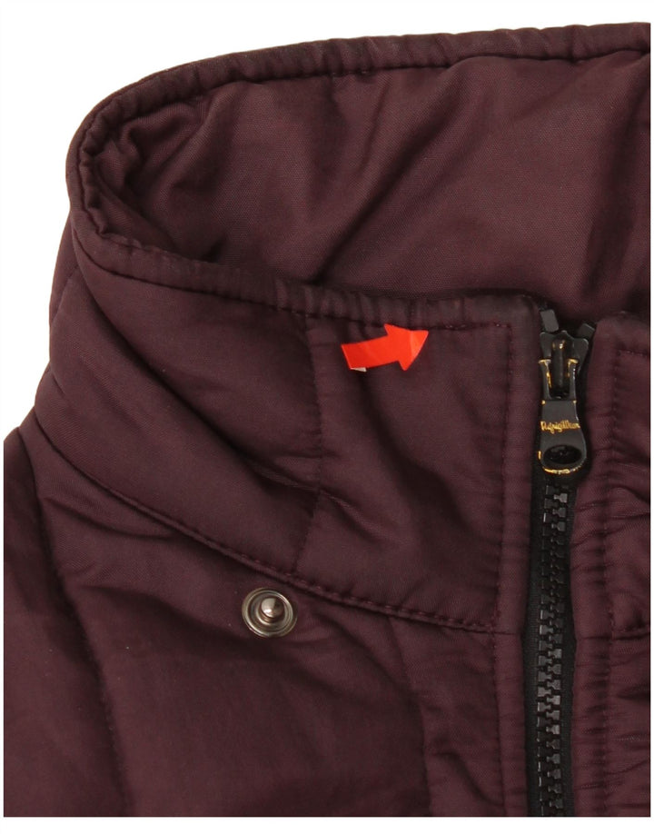 Giacca imbottita da donna Refrigiwear UK 12 poliammide viola medio