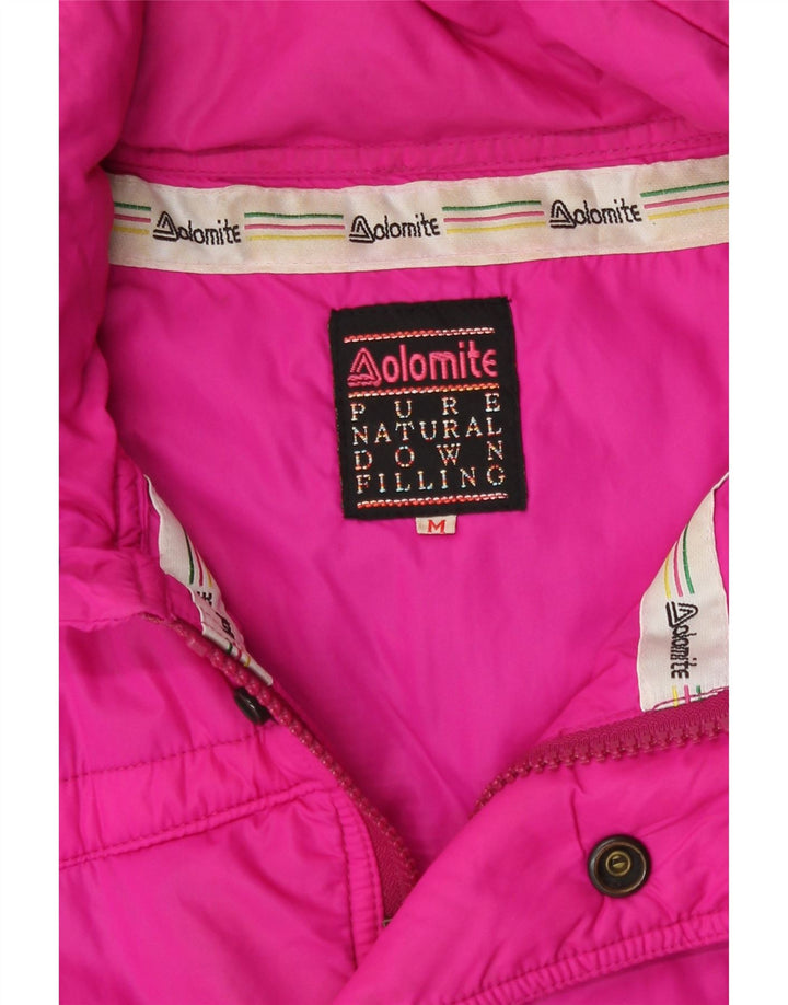 Gilet imbottito da uomo Dolomite UK 38 poliestere rosa medio