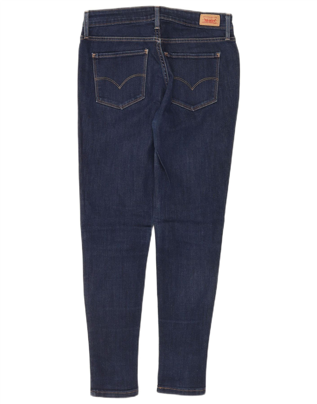 Jeans skinny legging da donna LEVI'S US 6 medio W28 L27 cotone blu