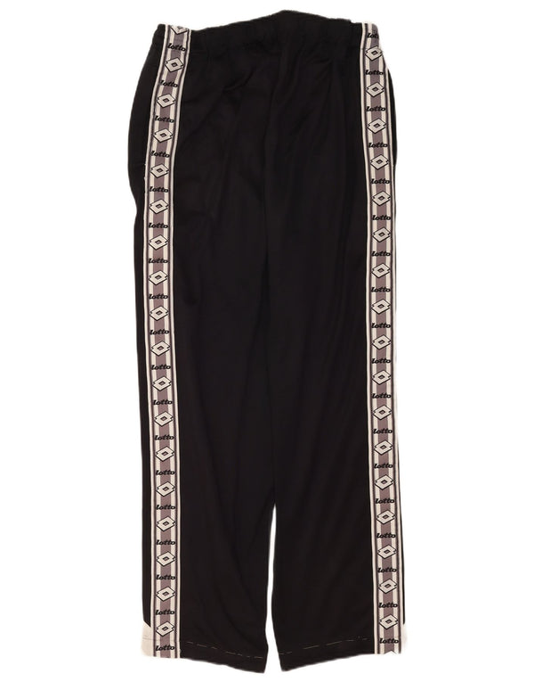 Pantaloni da tuta con grafica da uomo Lotto Large Black Colourblock