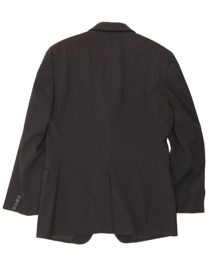 PRADA Abito da uomo 3 bottoni 2 pezzi IT 52 XL W34 L30 Nero classico