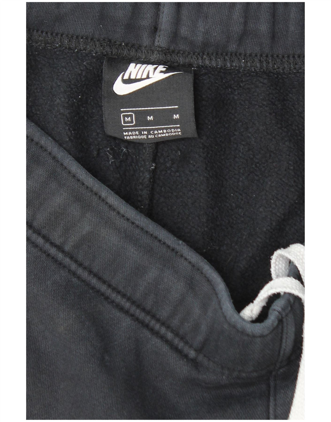 Pantaloni da tuta da uomo NIKE Joggers in cotone color block medio nero