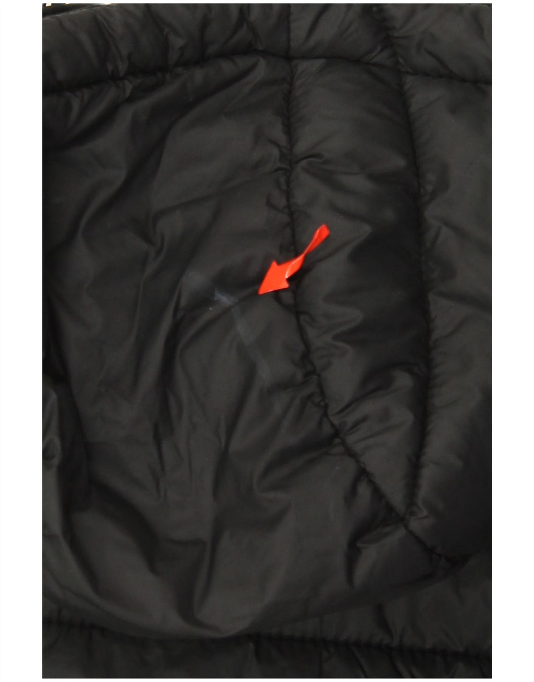 Giacca imbottita con cappuccio da uomo Superdry UK 38 nylon nero medio