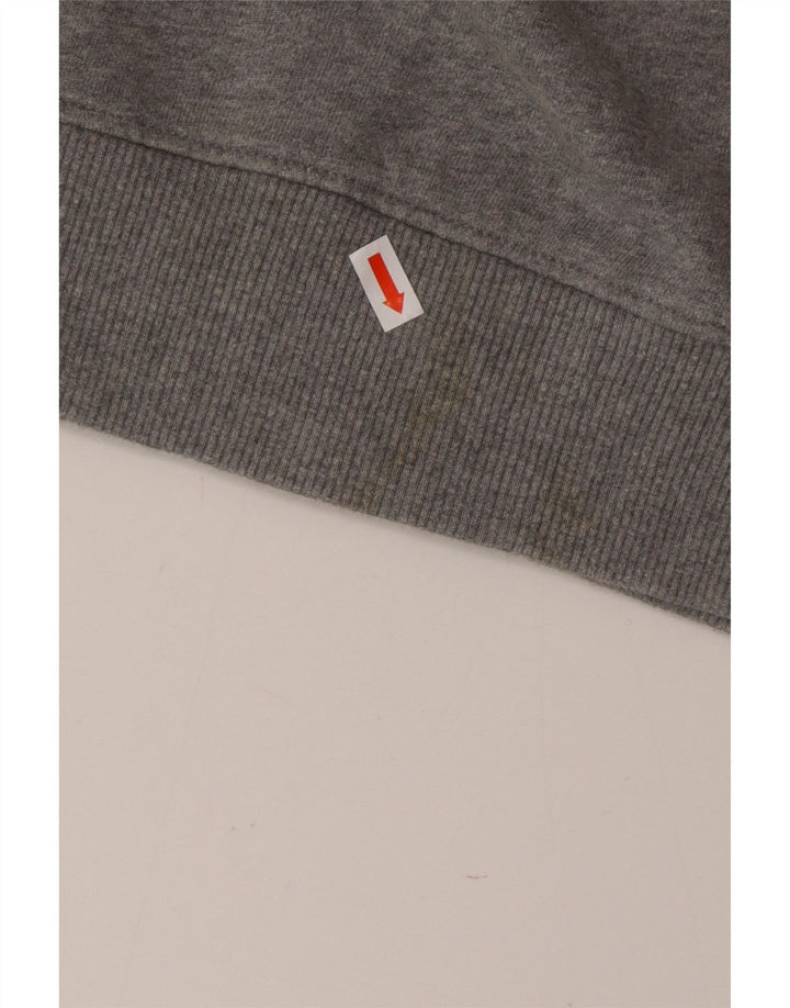 CALVIN KLEIN JEANS Felpa con grafica da uomo Maglione 2XL Cotone grigio