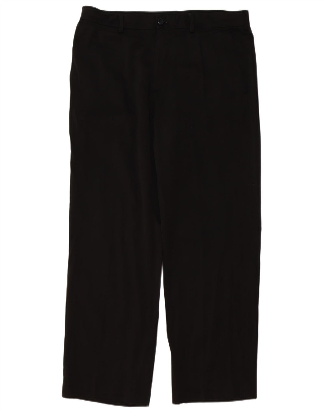 Pantaloni chino dritti da uomo IZOD W34 L30 poliestere nero
