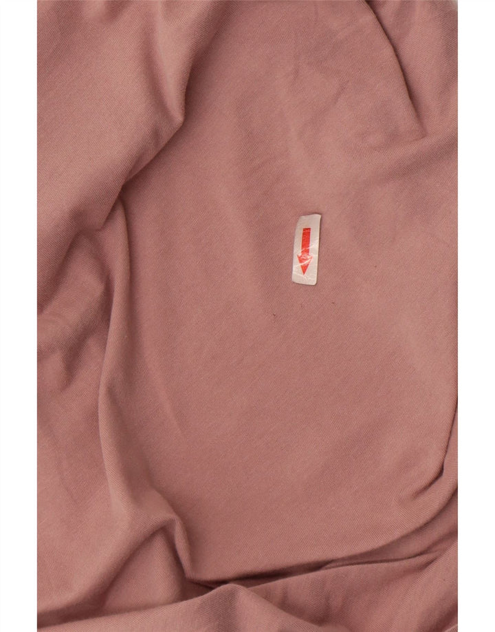 T-shirt da uomo Jack & Jones Top in cotone rosa medio