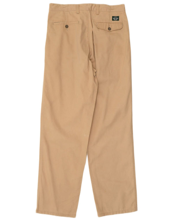 Pantaloni chino con pegging da uomo Dockers W30 L30 in cotone beige