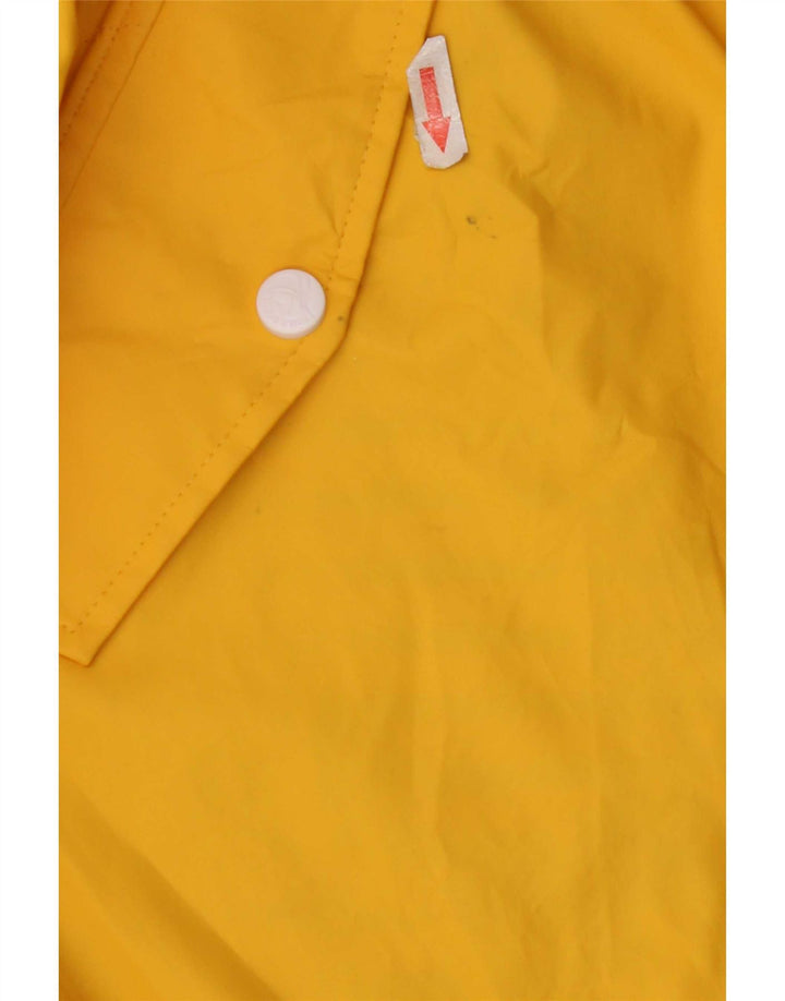 Giacca antipioggia con cappuccio da donna Voile Bleue UK 18 XL Poliuretano giallo