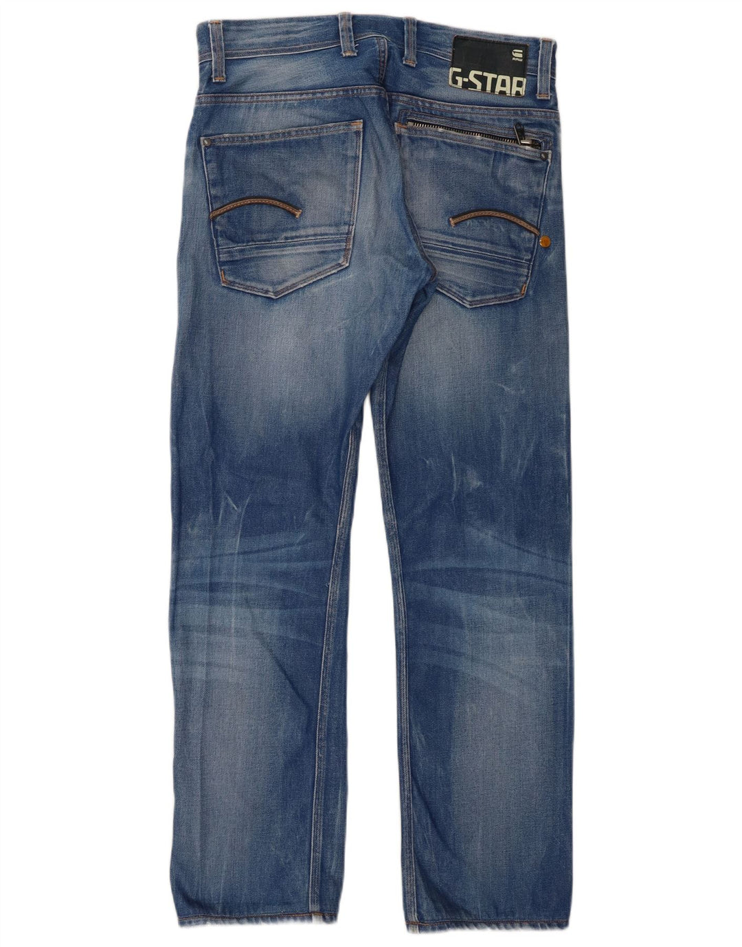 Jeans dritti da uomo G-Star W32 L32 cotone blu