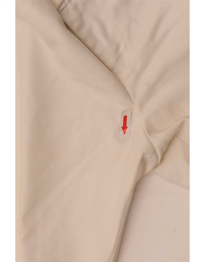 Pantaloncini chino da donna Tommy Hilfiger W30 cotone bianco medio