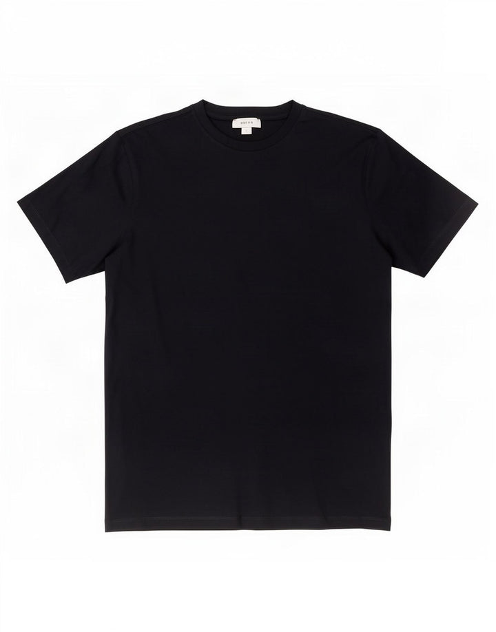 T-shirt da uomo Reiss Top Small in cotone blu navy