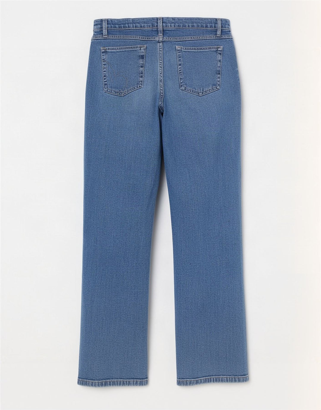 Marks & Spencer Jeans Per Una Bootcut da donna UK 12 Medio W30 L29 Blu