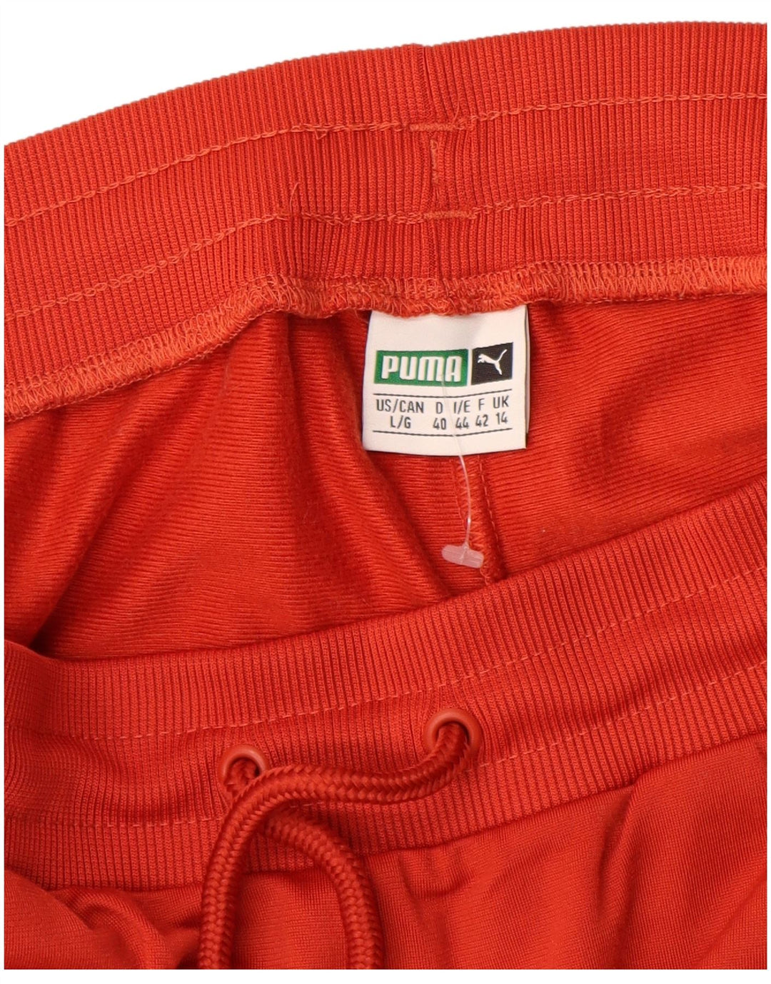Pantaloni da tuta grafica da donna Puma UK 14 Large Rosso Poliestere