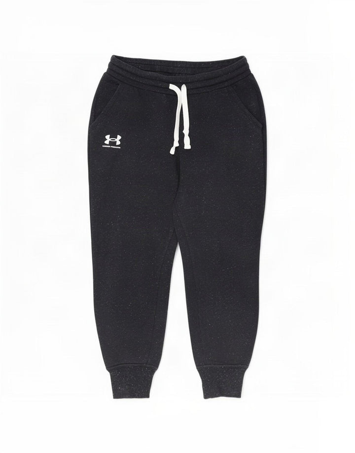 Pantaloni da tuta da uomo Under Armour Joggers medio cotone nero