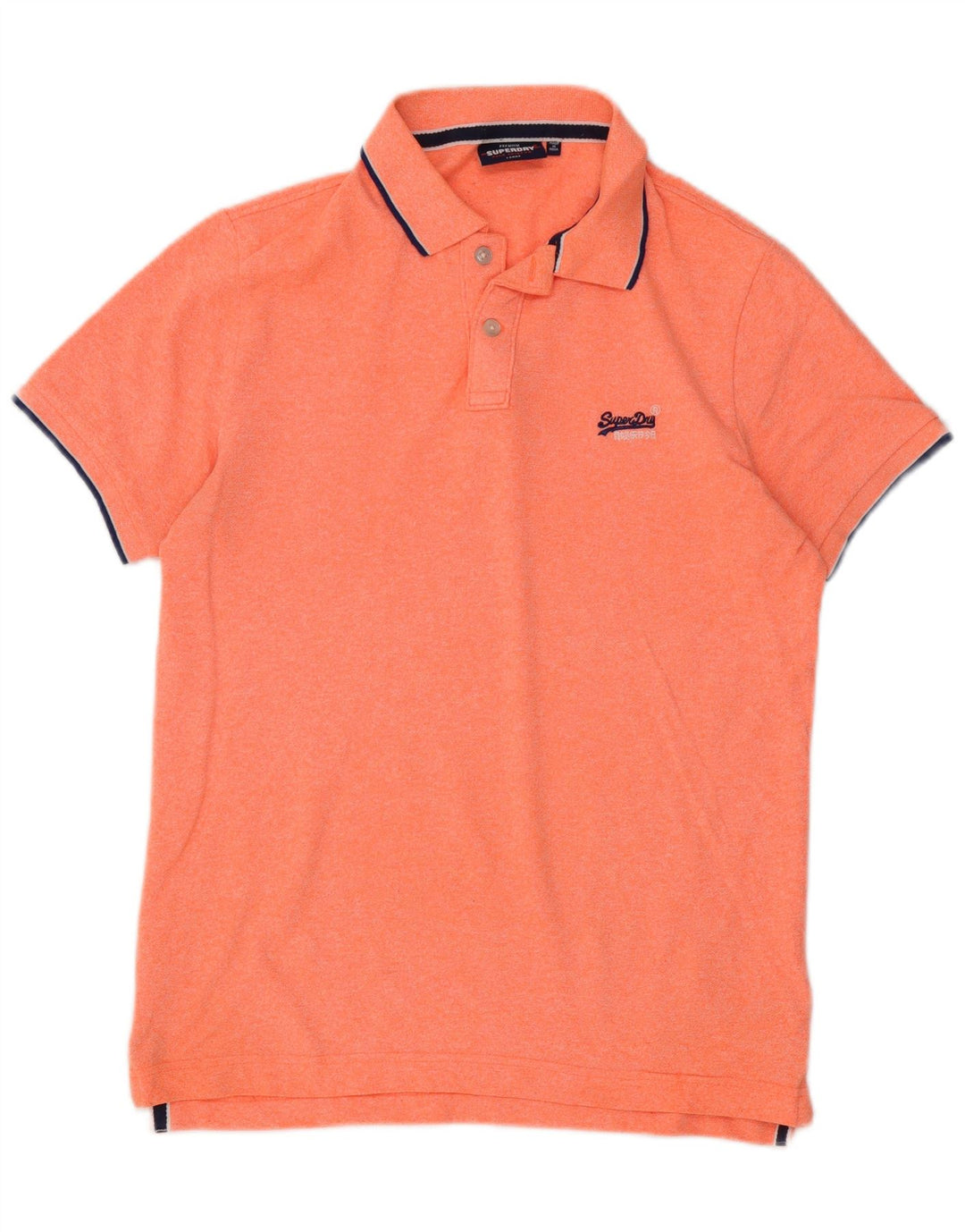 Polo da uomo Superdry Large in cotone arancione