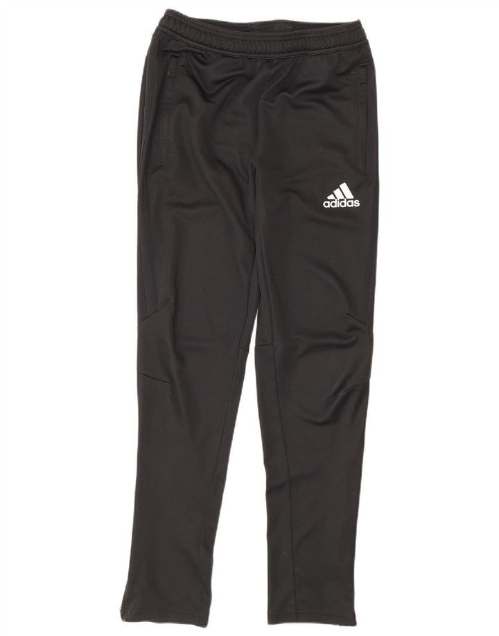 Pantaloni della tuta Adidas Climacool da ragazzo 13-14 anni in poliestere nero