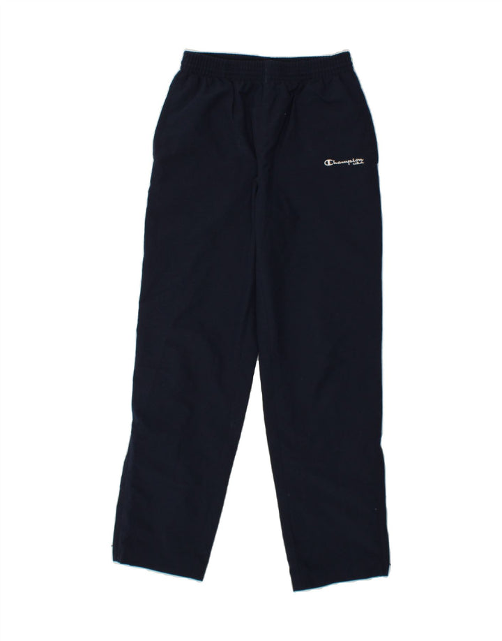 PUMA Boys Tracksuit Trousers 9-10 Years  Navy Blue Polyester Vintage Puma and Second-Hand Puma from Messina Hembry 