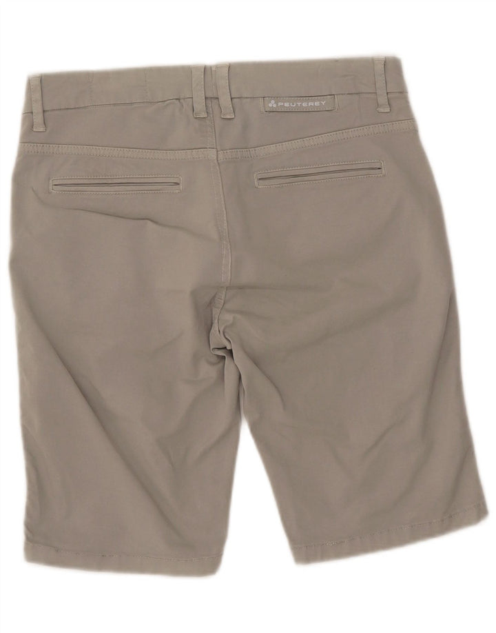 Pantaloncini chino da uomo PEUTEREY IT 48 medio W32 cotone grigio