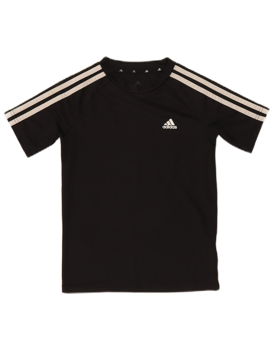 Maglietta Adidas Aeroready da bambino 9-10 anni in poliestere nero