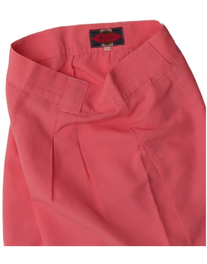 Pantaloncini casual a vita alta da donna Wit Boy IT 44 Medium W28 Rosa