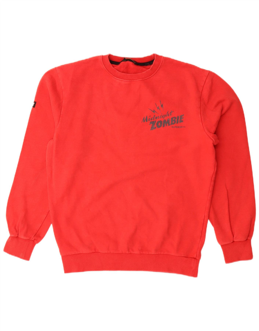 Felpa grafica da uomo Superdry Maglione rosso medio