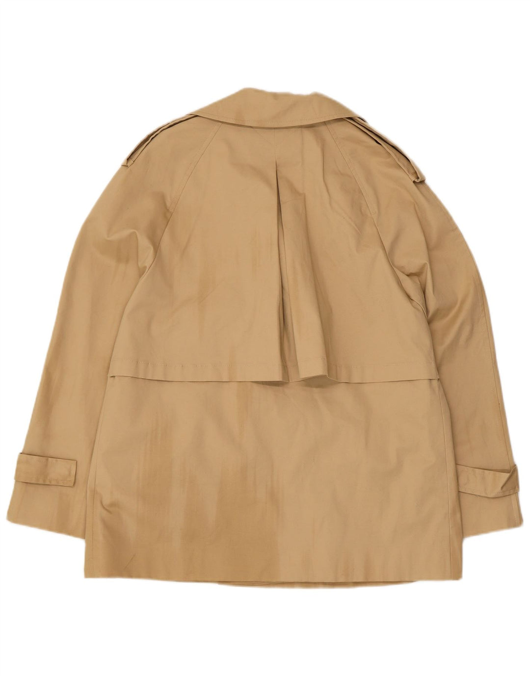 Trench da uomo Marks & Spencer UK 10 piccolo cotone beige