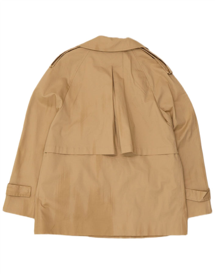 Trench da uomo Marks & Spencer UK 10 piccolo cotone beige