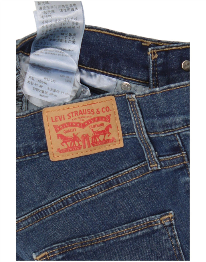Jeans skinny dimagranti da donna Levi's W25 L32 cotone blu