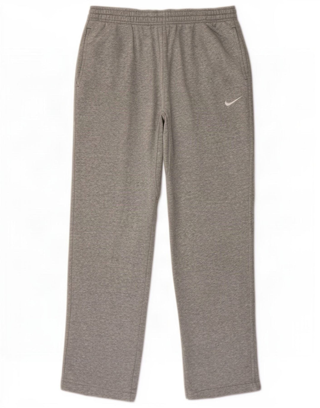 Pantaloni da tuta Nike da uomo in cotone mélange grigio medio