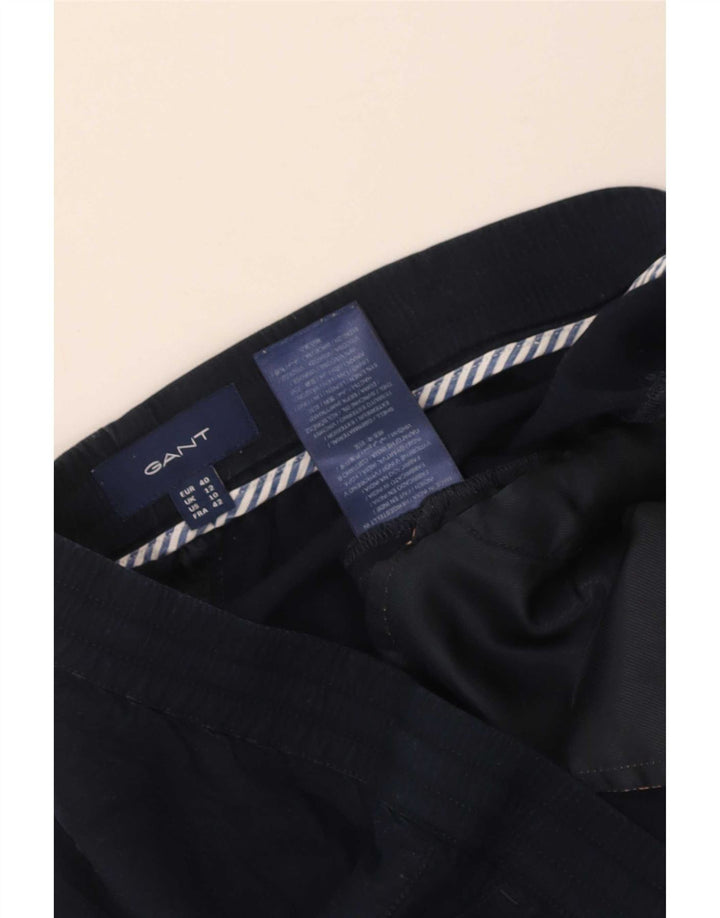 Pantaloncini chino da donna Gant UK 12 medi W34 lino blu navy