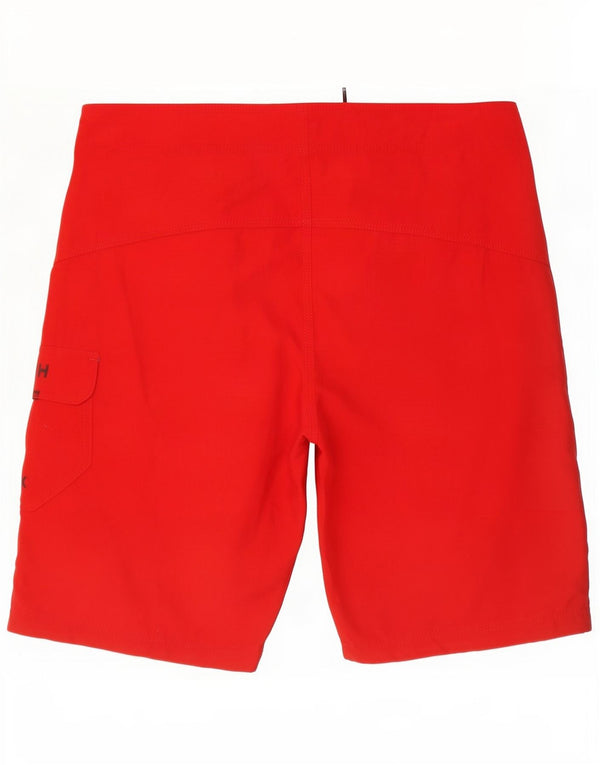 Pantaloncini da bagno da uomo Hurley in poliestere rosso medio