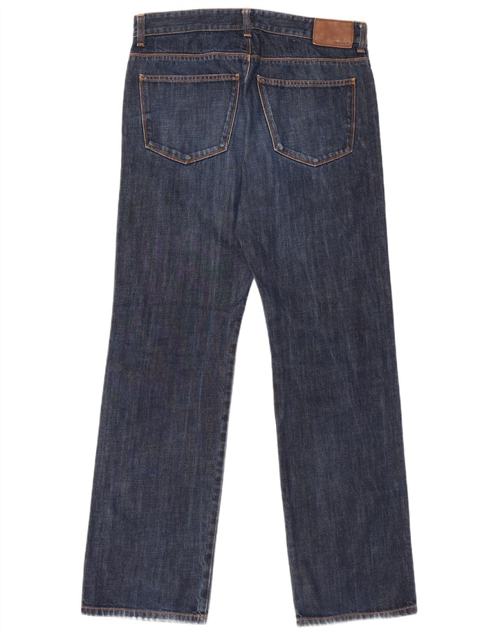 Jeans dritti da uomo GANT W33 L34 Blu Navy