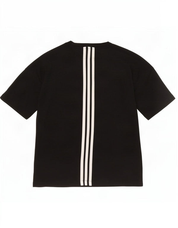 T-shirt oversize da donna Adidas UK 4/6 XS poliestere grigio