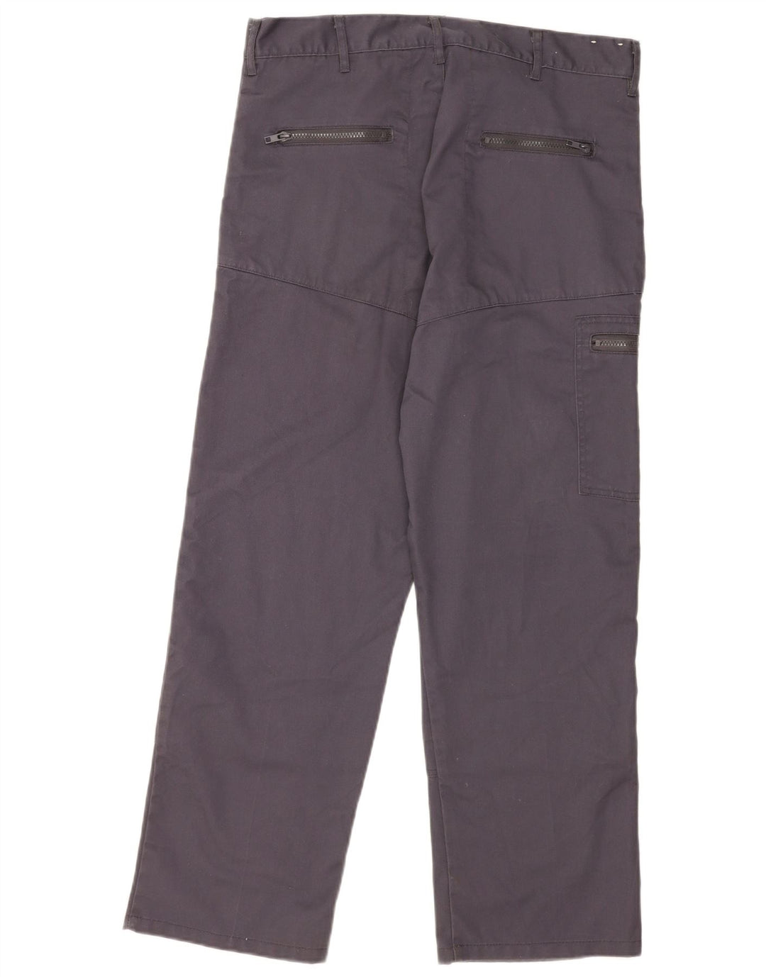 Pantaloni cargo dritti da uomo Dickies W34 L29 poliestere blu navy