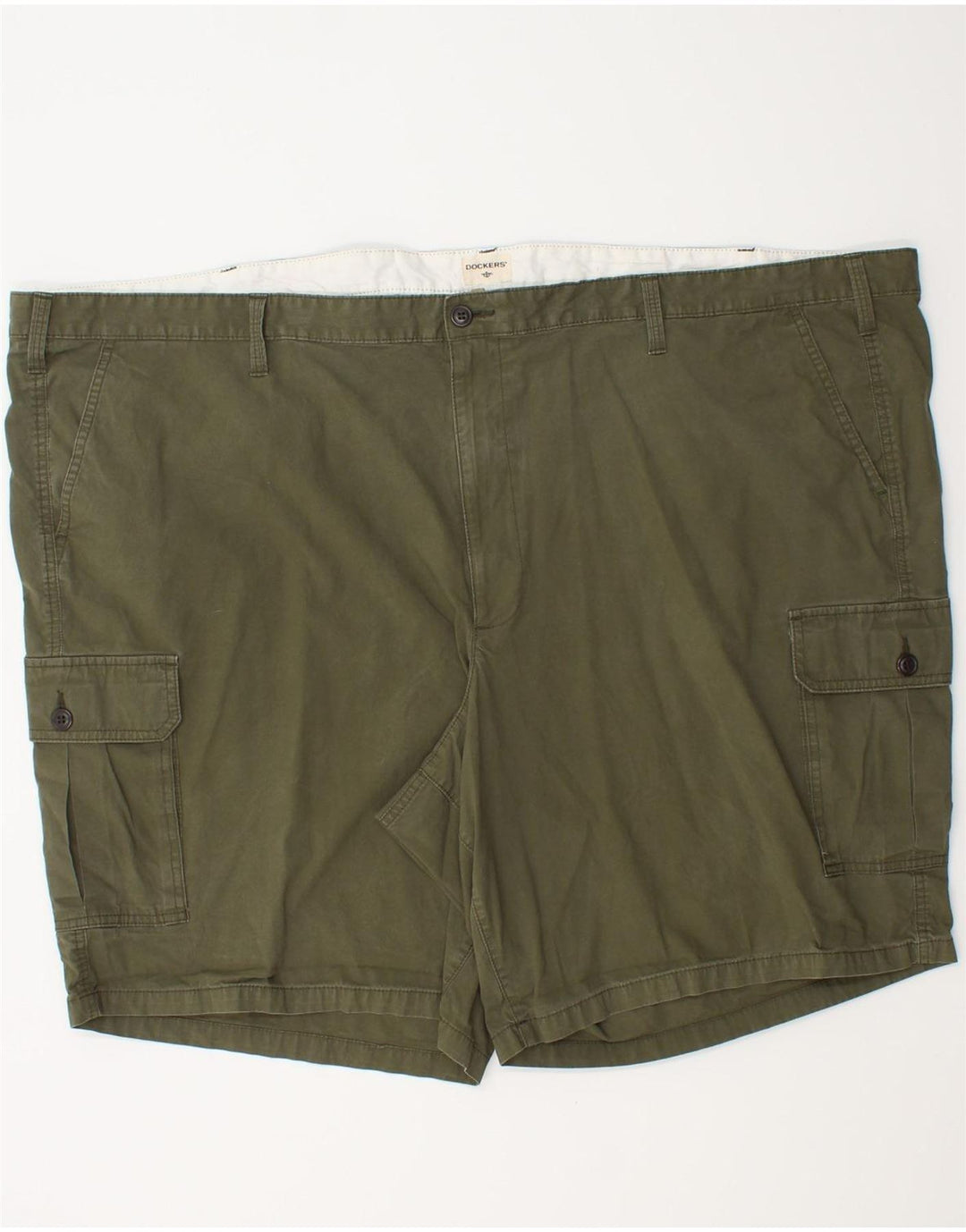 DOCKERS Pantaloncini cargo da uomo W58 6XL cotone kaki