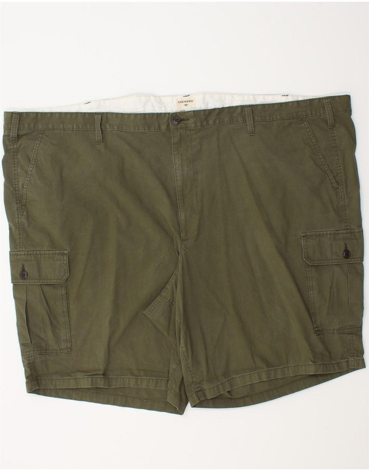 DOCKERS Pantaloncini cargo da uomo W58 6XL cotone kaki