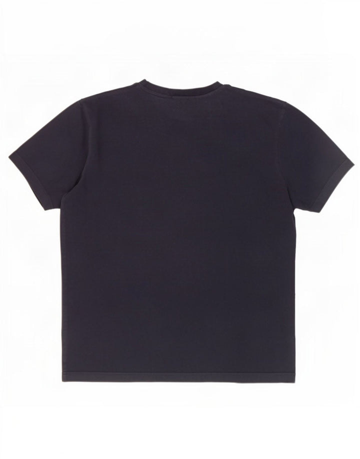 T-shirt da uomo Ellesse Top Large in cotone blu navy