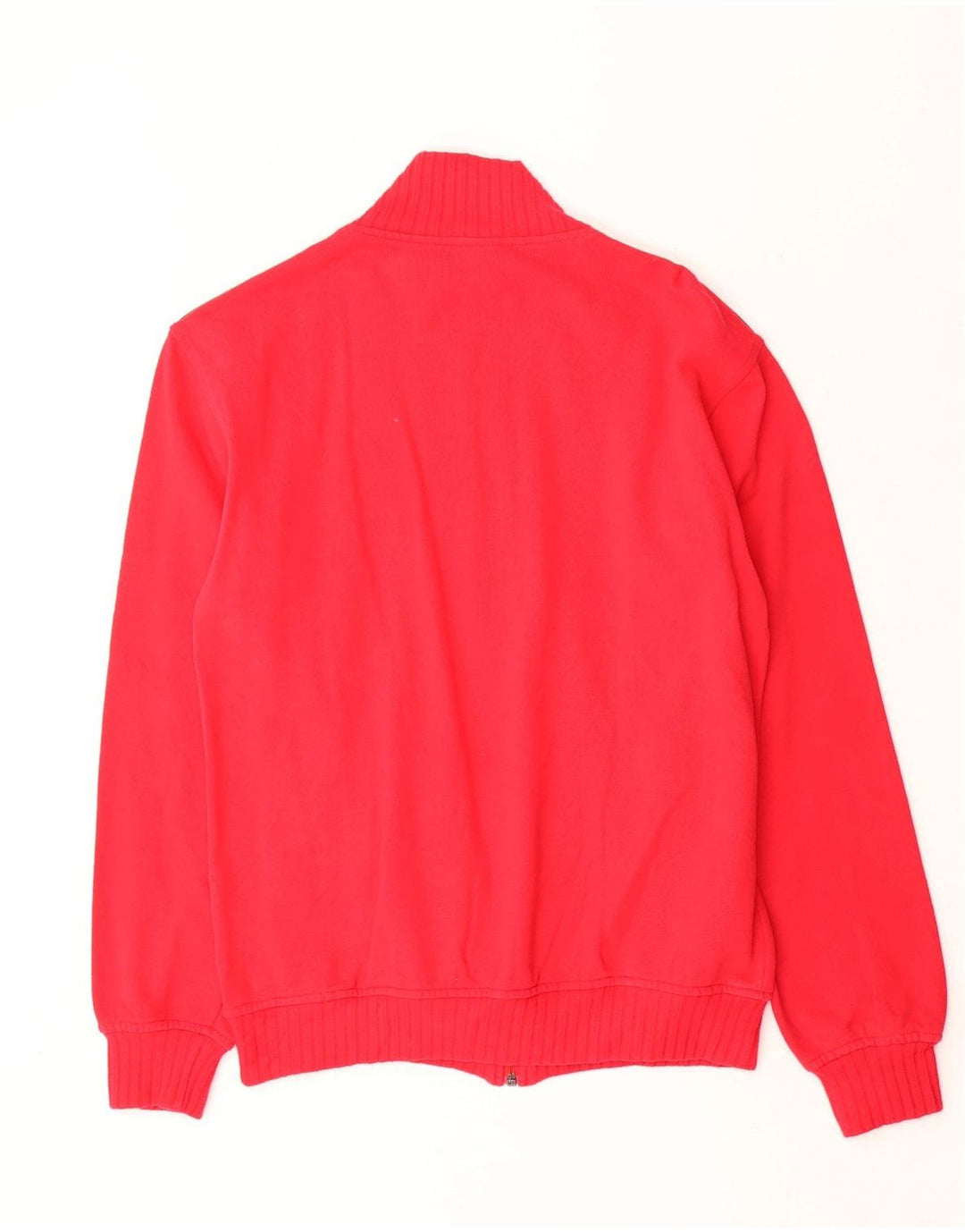 Giacca da tuta da uomo Adidas UK 34/36 piccola rossa in cotone