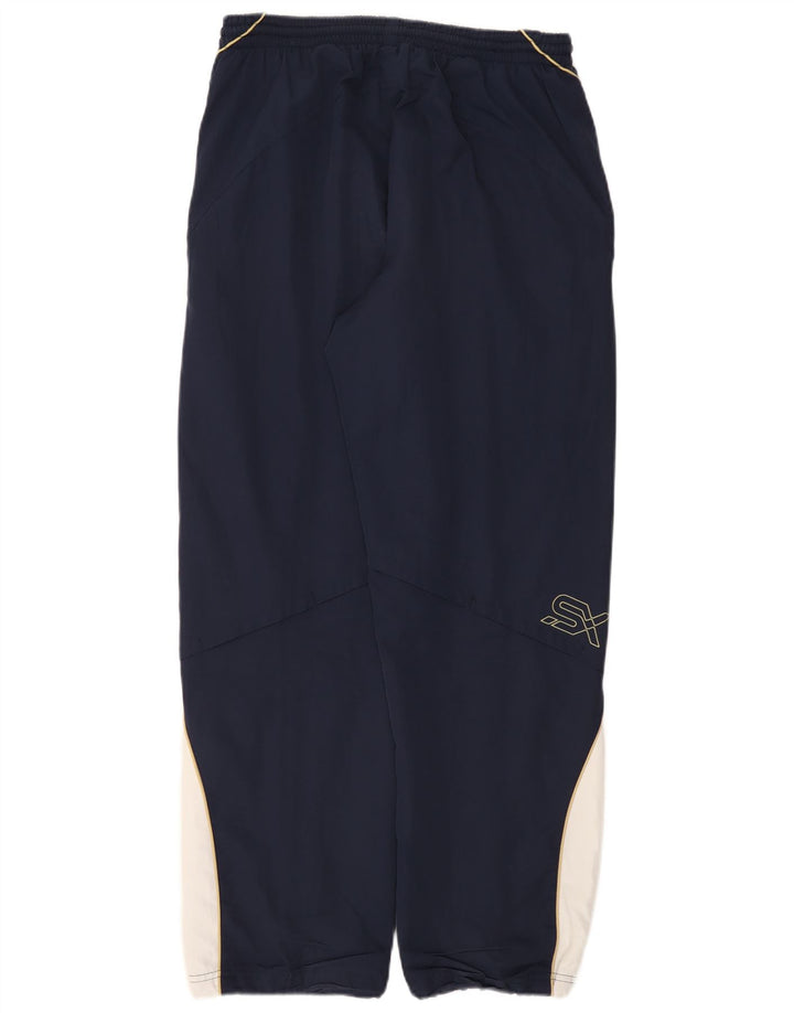 Umbro Pantaloni da tuta da uomo Joggers Large Blu Navy Colourblock Poliestere