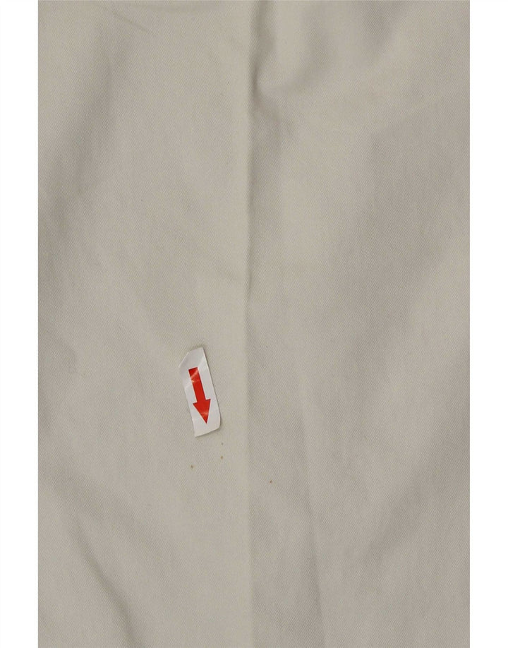 Pantaloni chino vestibilità regolare da uomo Marks & Spencer W34 L29 cotone bianco