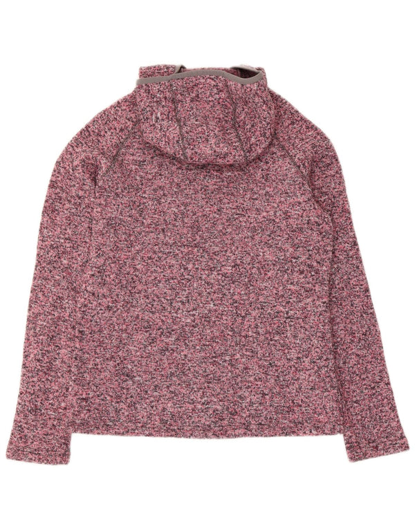Felpa con cappuccio e zip da donna Mountain Warehouse UK 12 Medium Pink Sports