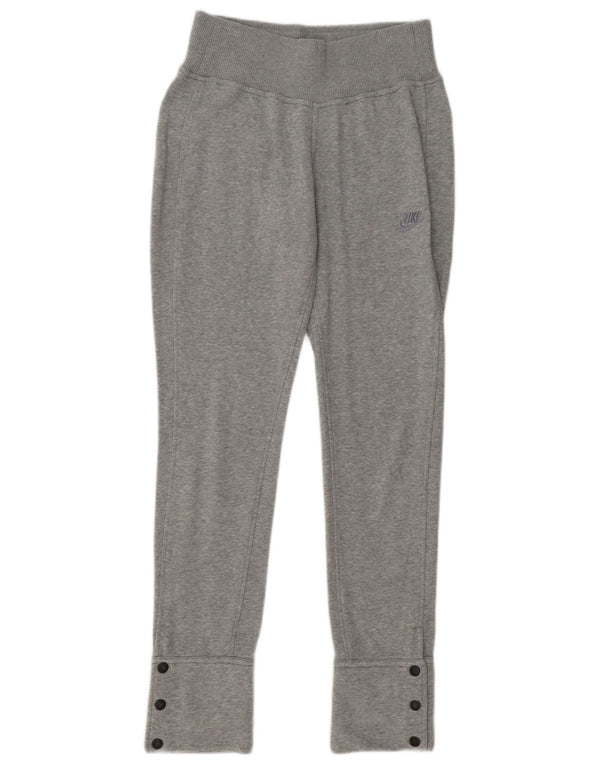 Pantaloni da tuta da donna Nike Joggers UK 10/12 Cotone chiazzato grigio medio