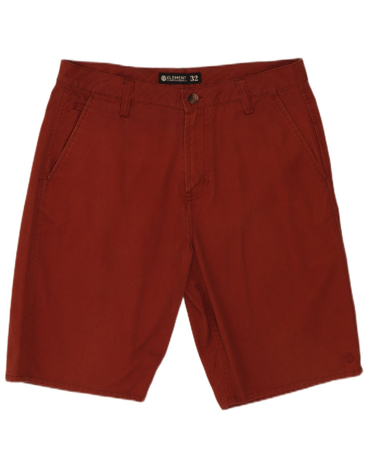 Pantaloncini chino da uomo Element W32 poliestere marrone medio