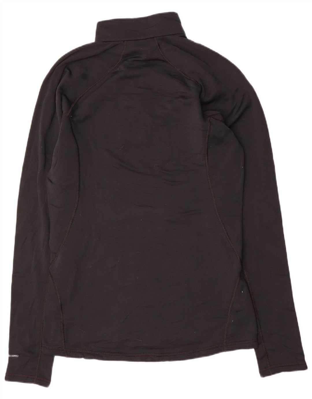 The North Face Maglia da uomo con vestibilità regolare, collo con zip, manica lunga, colore nero medio